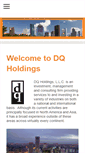 Mobile Screenshot of dqholdings.com